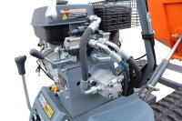 DINO Dumper mit Raupenantrieb 500kg Hydraulische Sch&uuml;ttmulde Motor Loncin 9,0HP - 270 cc
